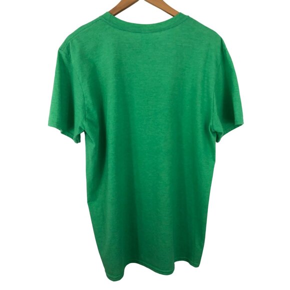 St Patrick's Day Green Mile Bar Crawl Green Graphic Print T-shirt Mens Size Larg - Picture 4 of 7